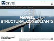 Tablet Screenshot of marvelstructures.com